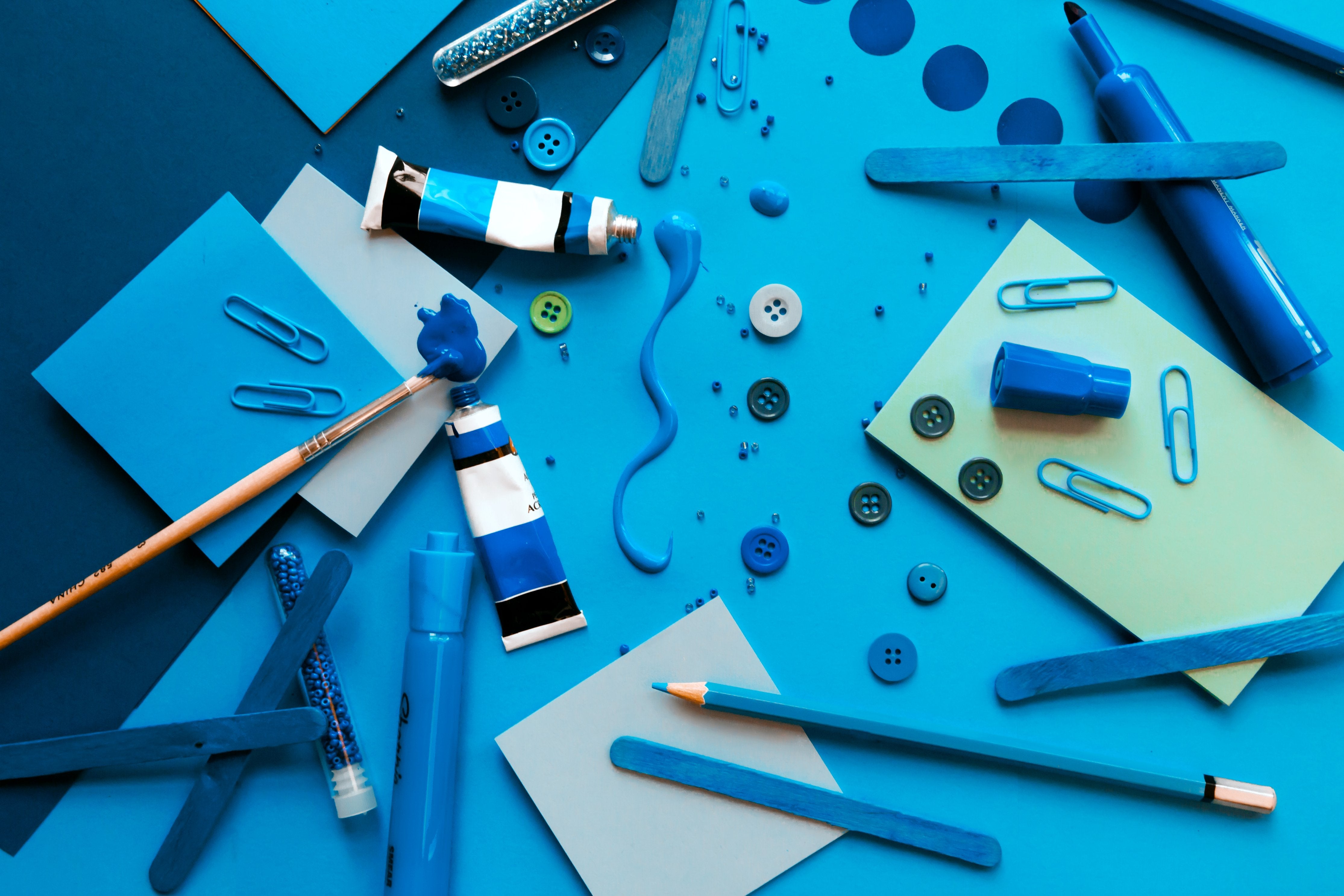 Blue swatch